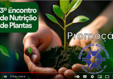 Coordenador do Laboratório de Nutrição de Plantas atua como Moderador do 3º Encontro de Nutrição de Plantas