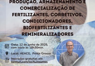 Professor Adriel Ferreira da Fonseca será moderador de workshop sobre aspectos legais na produção de fertilizantes